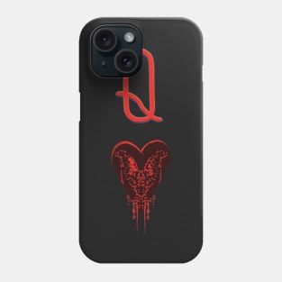 Queen Of Hearts Phone Case