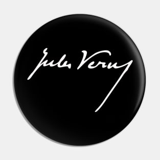 Sci-Fi Visionary - Jules Gabriel Verne Signature 2 Pin