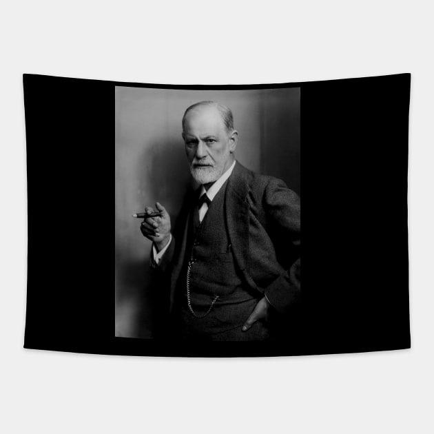 Sigmund Freud Artwork Tapestry by Embrace Masculinity