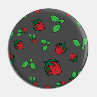 strawberry seamless pattern Pin