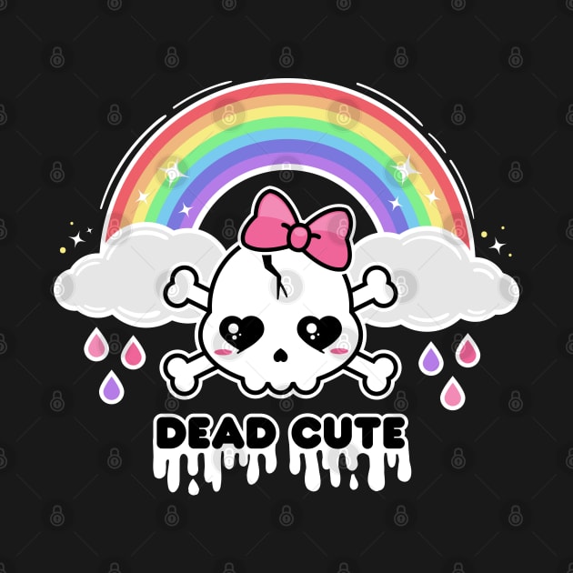 Dead Cute | Kawaii Skull | Pastel Goth by Sasyall