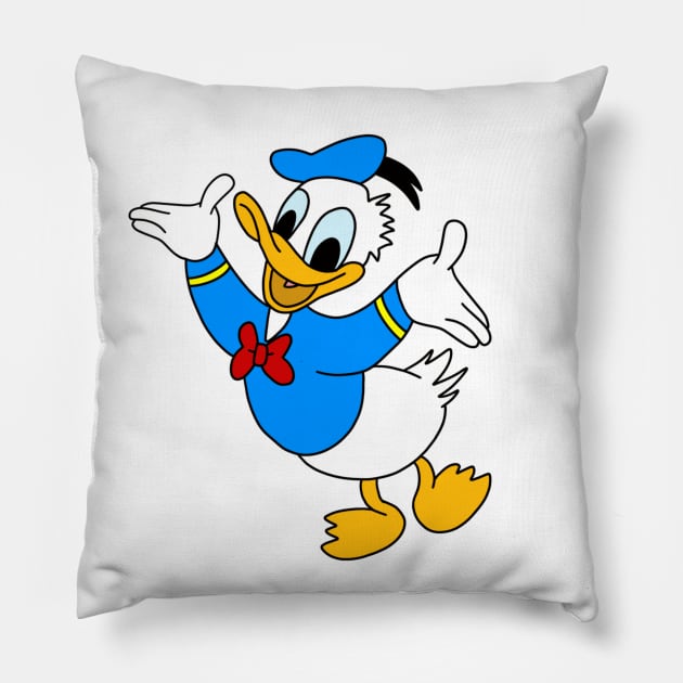 Donald Duck Pillow by Hundred Acre Woods Designs