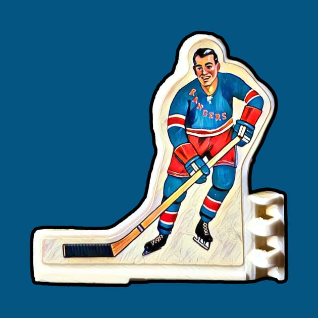 Coleco Table Hockey Players - New York Rangers by mafmove