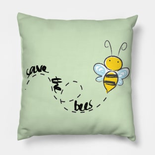 Save the bees 2 Pillow