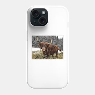 Scottish Highland Cattle Cow 2285 Phone Case