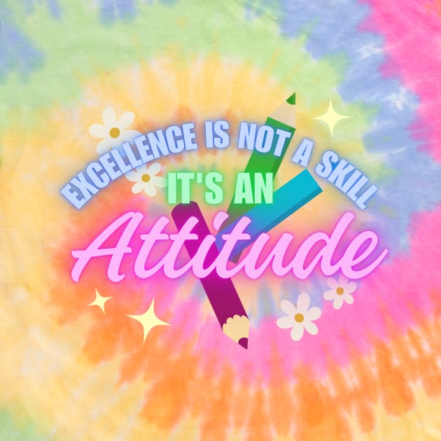 Excellent Attitude Teacher Shirt by ChaneyAtelier