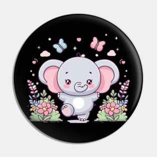 Cute Elephant Pin