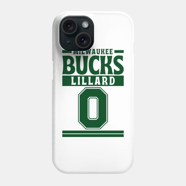Milwaukee Bucks Lillard 0 Limited Edition Phone Case by Astronaut.co