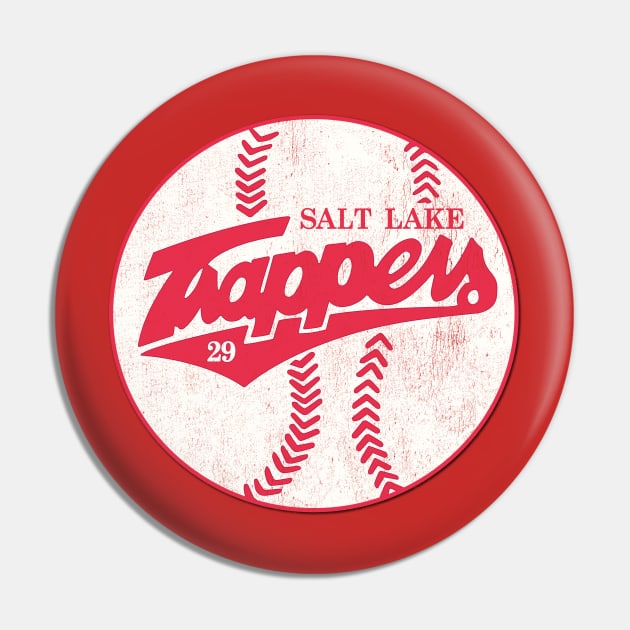 DEFUNCT - Salt Lake Trappers (small logo) Pin by LocalZonly