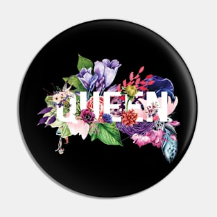 Floral Queen Pin