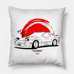 RX7 FC3S Draw Pillow