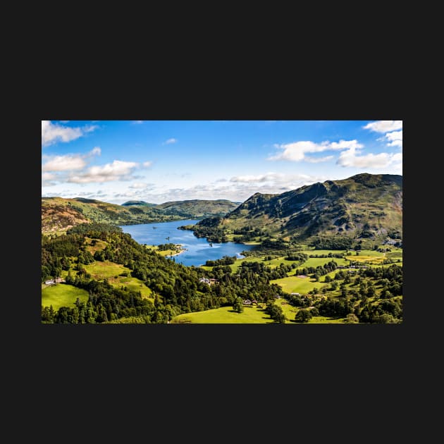 Lake Ullswater and Valley by Reg-K-Atkinson