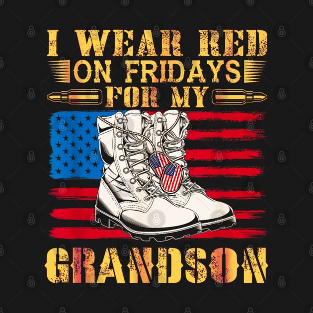I wear red on friday for my grandson by Dreamsbabe