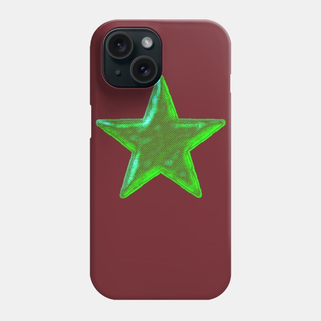 poison green star Phone Case by Nikokosmos