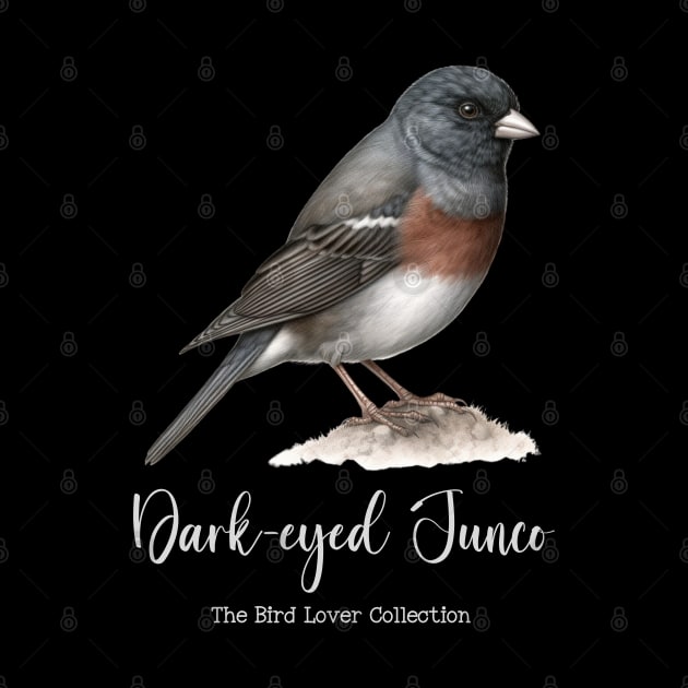 Dark-eyed Junco - The Bird Lover Collection by goodoldvintage