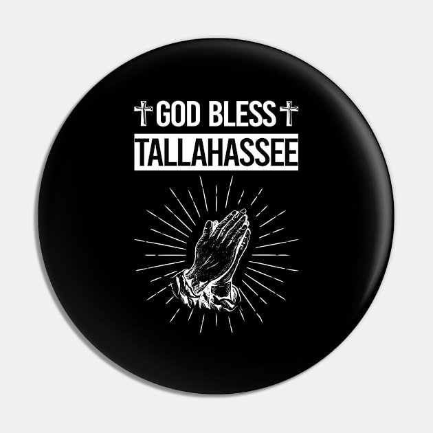 God Bless Tallahassee Pin by flaskoverhand