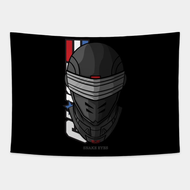 SNAKE EYES Tapestry by Doyle Designs