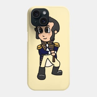 Chibi Stephen Decatur (Large Print) Phone Case