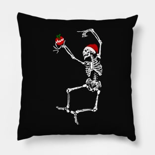 Festive skeleton Pillow