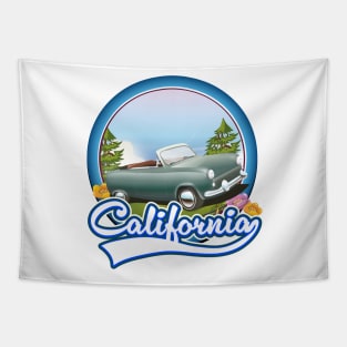 California Car Tapestry