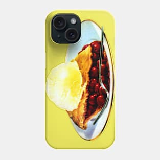 Vintage Pie a la Mode Phone Case