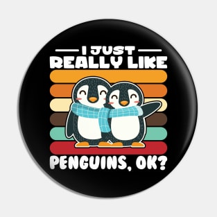 Penguin Animal Zookeeper Pin