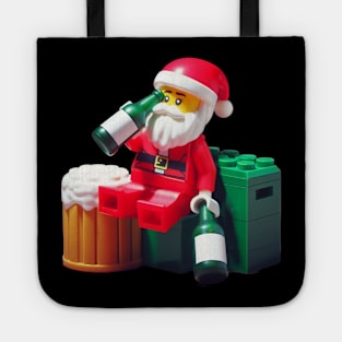 Santa Lego Claus Tote