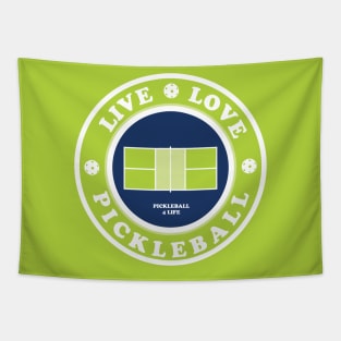 Live, Love, Pickleball Tapestry