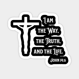 John 14:6 Bible Verse Magnet