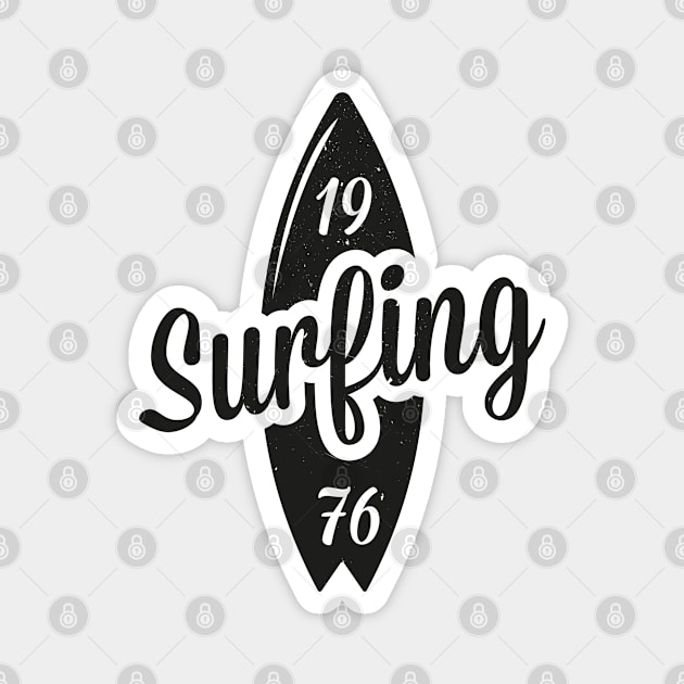 Surfing 1976 Magnet by Dosunets