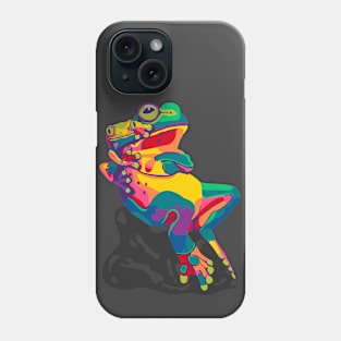 Just Chillin' Tree Frogs Phone Case