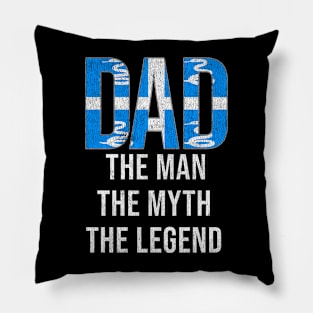 Martiniquais Dad The Man The Myth The Legend - Gift for Martiniquais Dad With Roots From Martiniquais Pillow