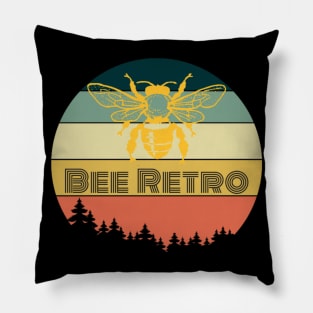 Bee Retro Pillow