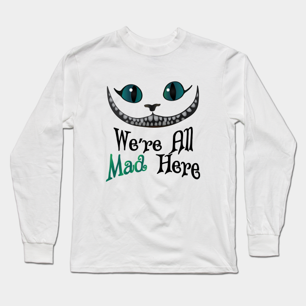 cheshire cat long sleeve shirt