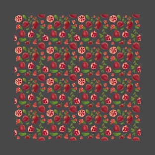 Pomegranate pattern T-Shirt