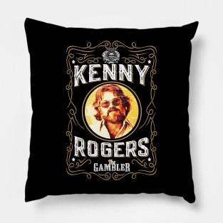 Kenny Rogers The Gambler Design Pillow