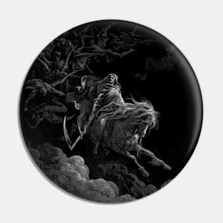 Death on the Pale Horse Pin