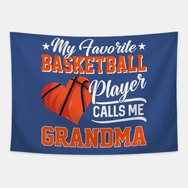 My Favorite Basketball Player Calls Me Grandma 2 Tapestry by Kyle Knight 