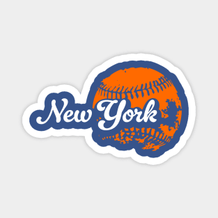 New York Baseball Magnet