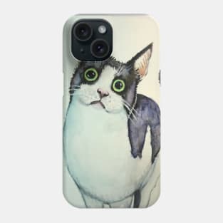Big eyed soft  kitty Phone Case