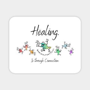 Healing through Connection Magnet