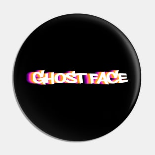 ghost face Pin