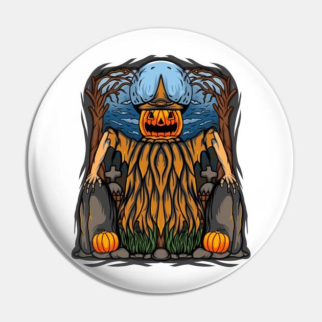 Scarecrow Halloween T Shirt Illustration Pin by Adimas