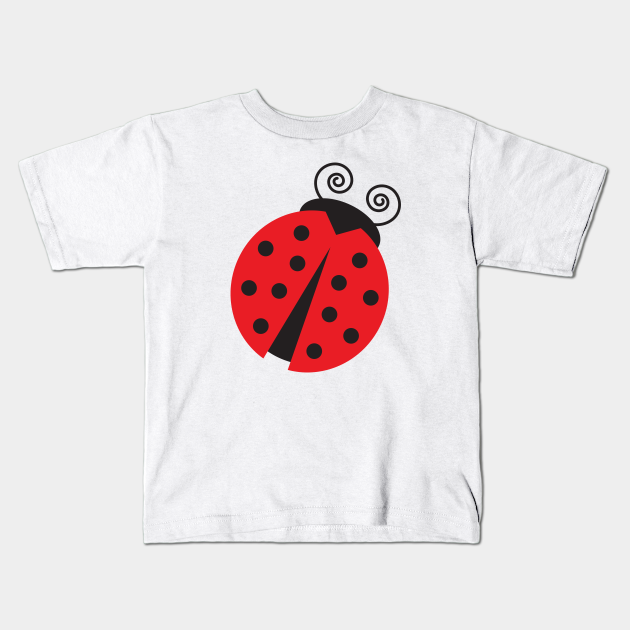 Cute Ladybug - Ladybug - Kids T-Shirt | TeePublic