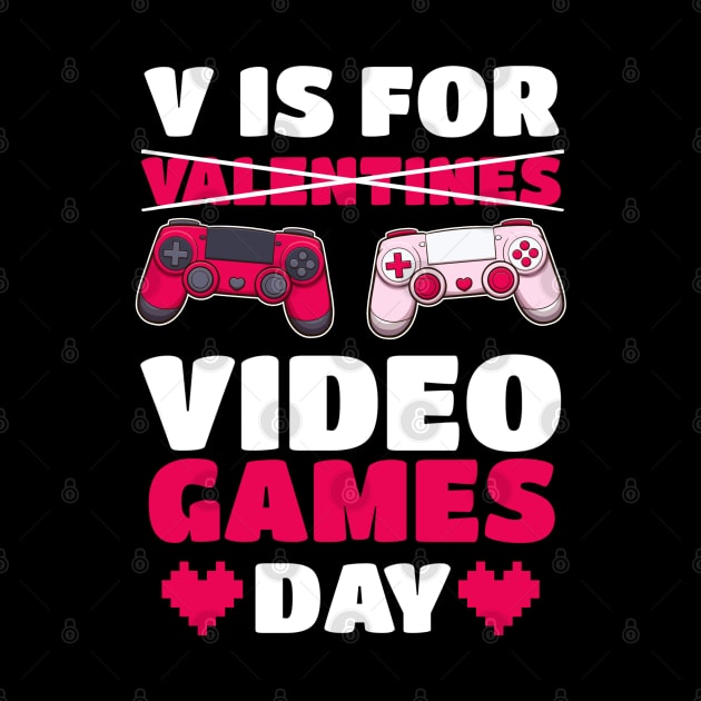 V Is For [Valentines] Video Games Day by TheMaskedTooner