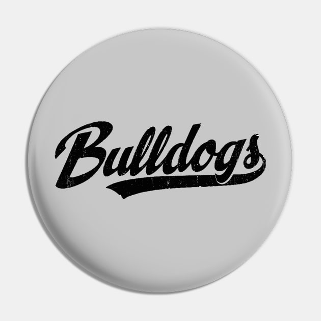 bulldogs mascot Pin by Palette Harbor