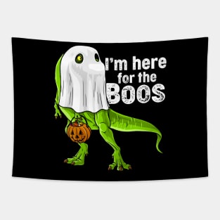 Halloween T Rex Dinosaur Ghost Costume Boo Tapestry