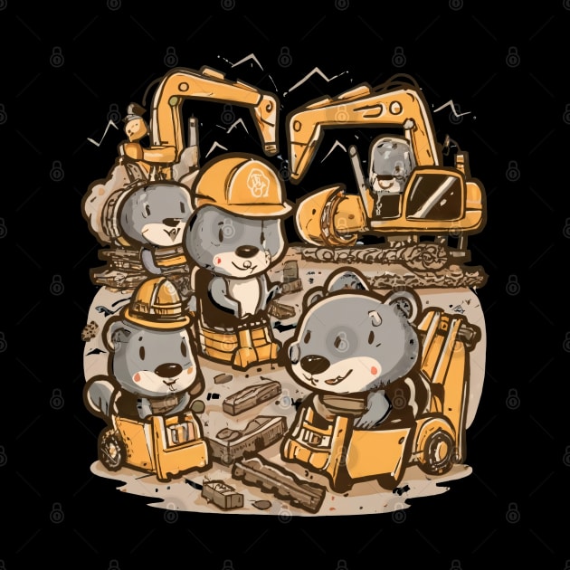 Construction Crew Critters by SimpliPrinter