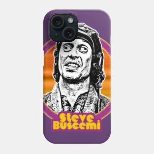 Steve Buscemi // Retro Fan Art Design Phone Case