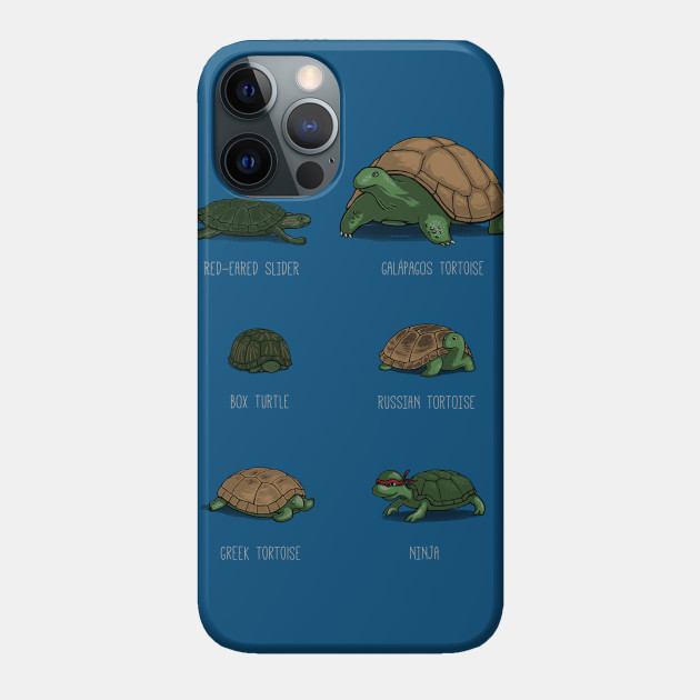 Know Your Turtles - Turtles - Phone Case